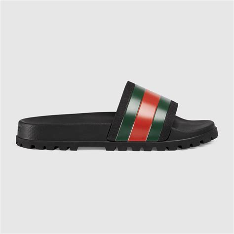 how to wear gucci web slides